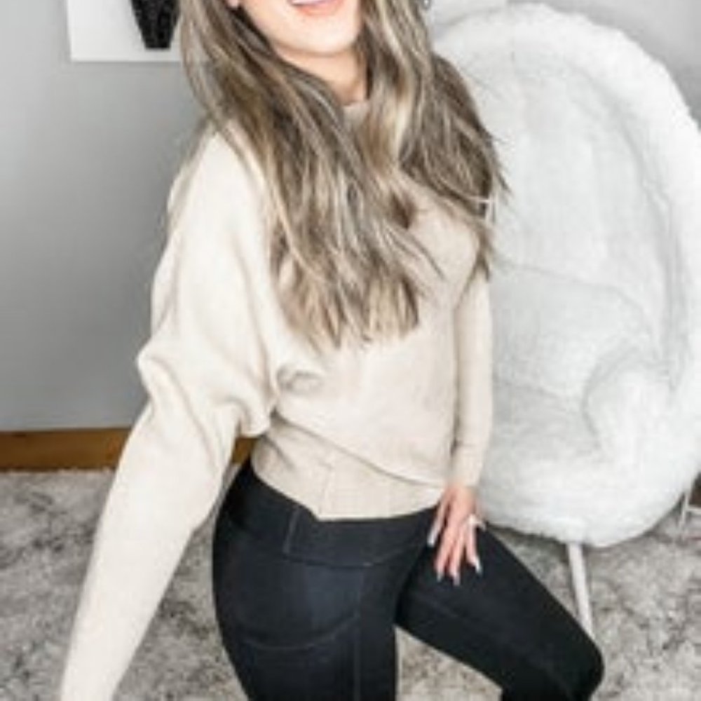 Ribbed Long sleeve Top